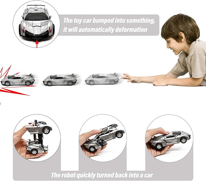 Toy Cars for 2-6 Year Old Boys, Friction Powered Car Truck Toys for 2-8 Year Old Boy 2, 3, 4, 5, 6, 7
