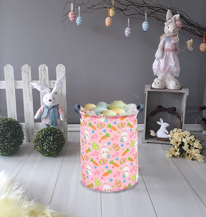 Round Laundry Hamper Storage Basket Organizer Hamper Storage Bins