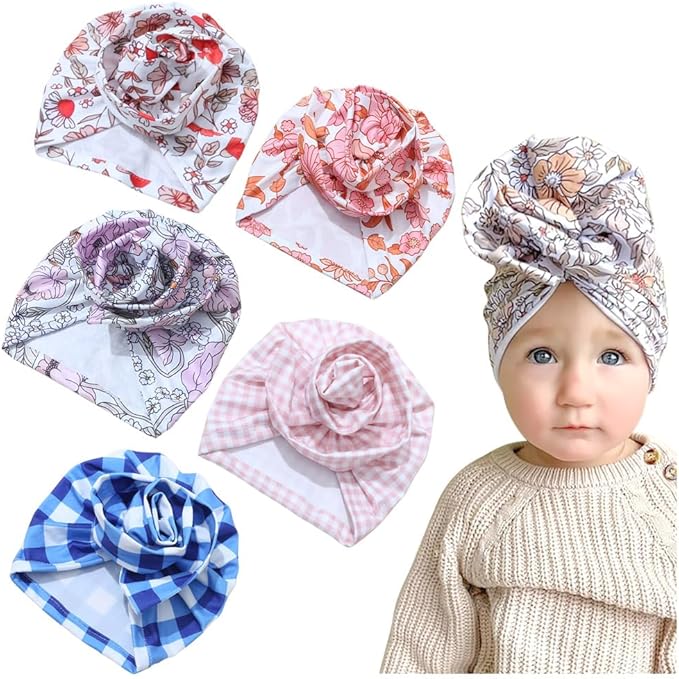 Newborn Baby Hospital Hat Soft Cotton Toddler Kids Girl Head