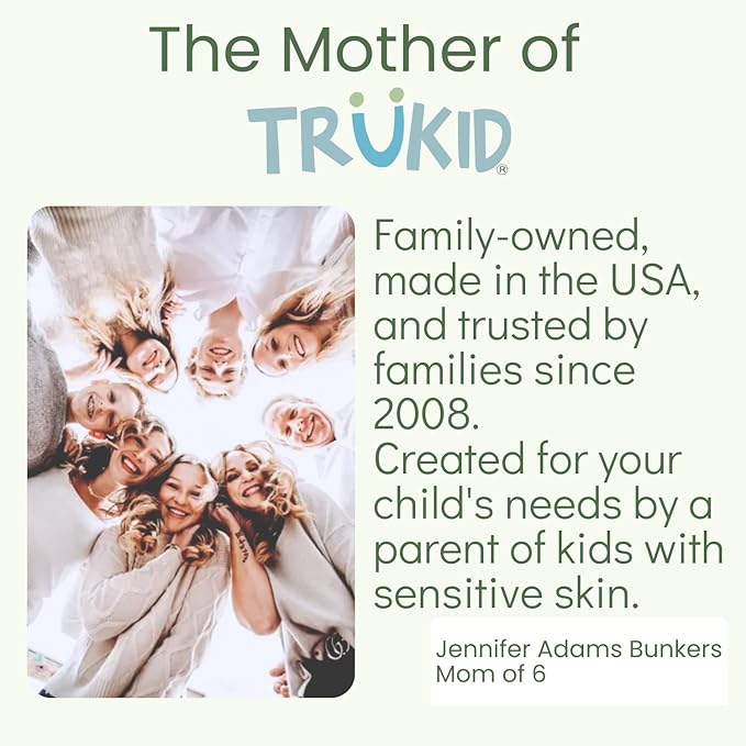TruKid Soothing Skin Eczema Face and Body Wash - NEA-Accepted for Eczema, Soothes & Prevents Irritation 8oz TUBE