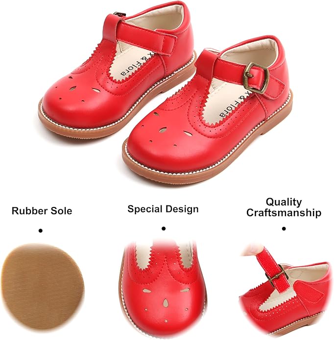 Felix & Flora Toddler Little Girl Mary Jane Dress Shoes