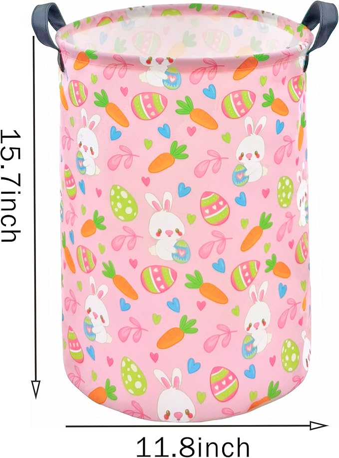 Round Laundry Hamper Storage Basket Organizer Hamper Storage Bins