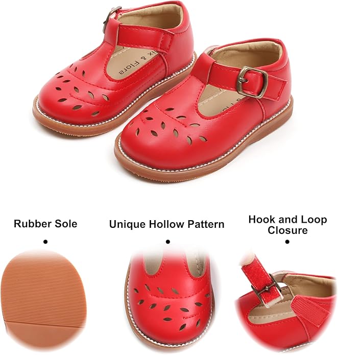 Felix & Flora Toddler Little Girl Mary Jane Dress Shoes