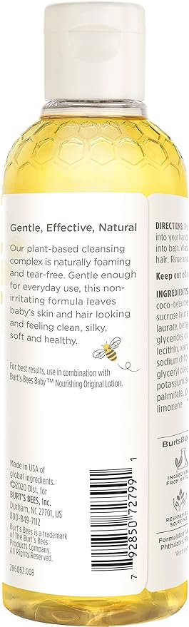 Burt'S Bees Baby Bee Shampoo & Bodywash, Fresh Scent 8 Fl