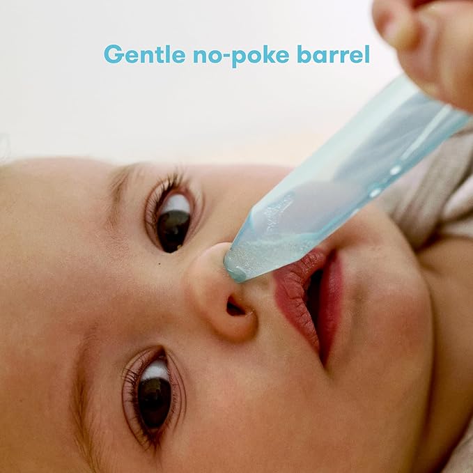 Frida Baby Medicine Pacifier, Accu-Dose Pacifier + NoseFrida SnotSucker Nasal 24 Extra