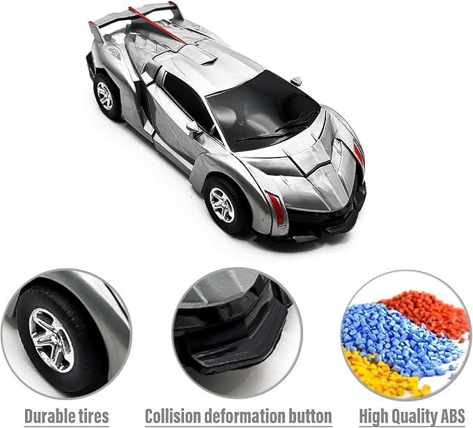 Toy Cars for 2-6 Year Old Boys, Friction Powered Car Truck Toys for 2-8 Year Old Boy 2, 3, 4, 5, 6, 7