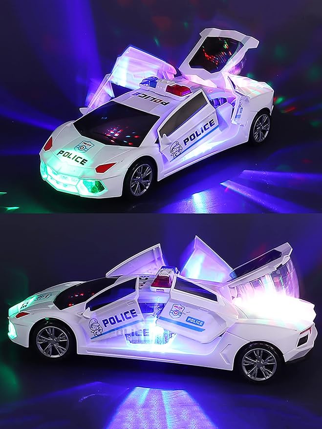 Toy Cars, Police Car Toys for Boys 3-5
