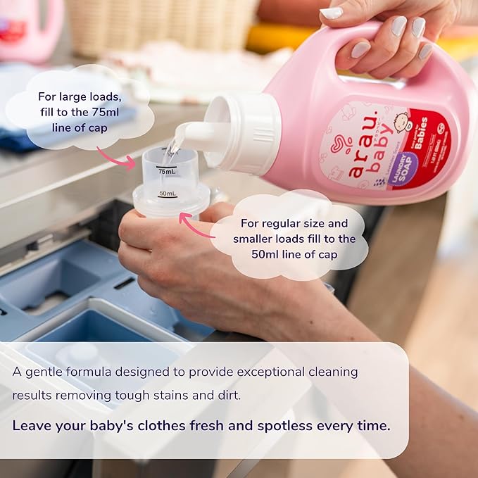 Laundry Soap | Safe for Newborn's Sensitive Skin 27 fl 1)