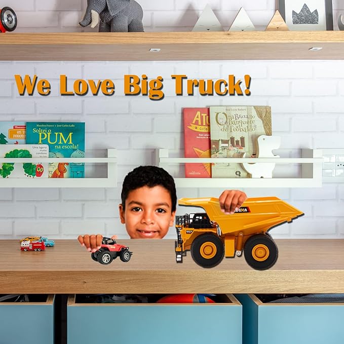 Gemini&Genius Dump Truck Construction Vehicle Toy 1/35 Scale Die-cast Site