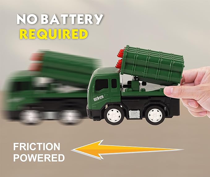 TOYZONE Friction Powered Mini Truck Series | BPA Free