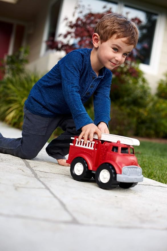 Green Toys Fire Truck - CB2