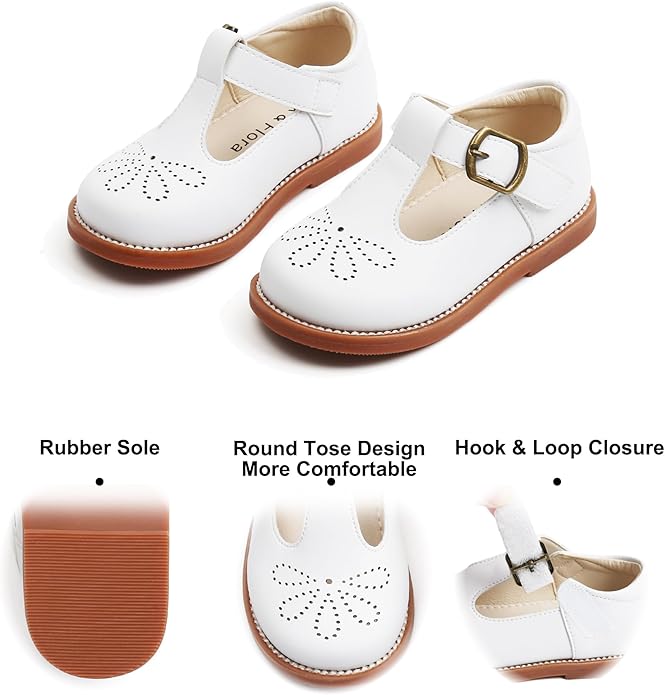 Felix & Flora Toddler Little Girl Mary Jane Dress Shoes