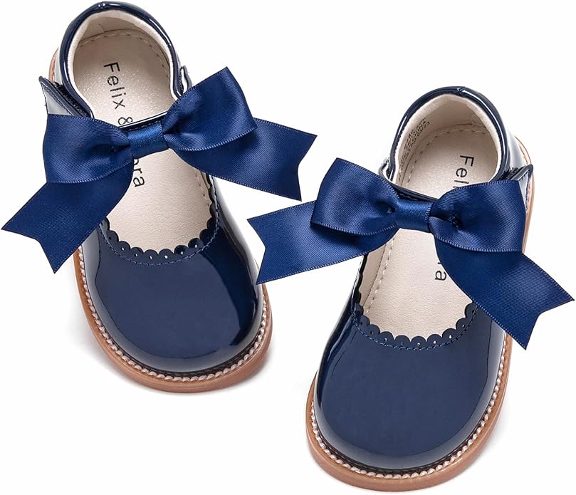 Felix & Flora Toddler Little Girl Mary Jane Dress Shoes