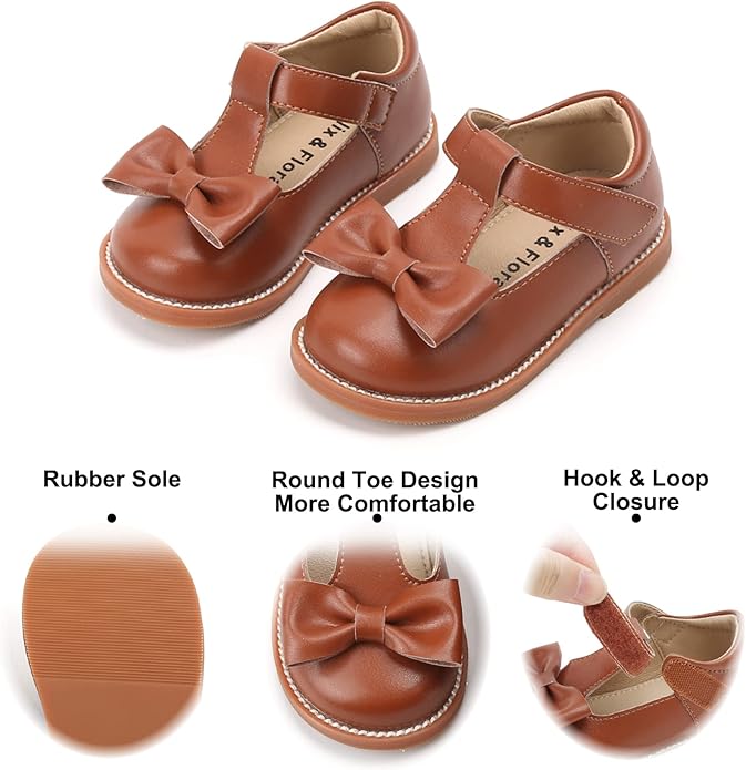 Felix & Flora Toddler Little Girl Mary Jane Dress Shoes