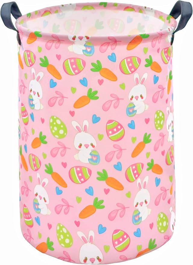 Round Laundry Hamper Storage Basket Organizer Hamper Storage Bins