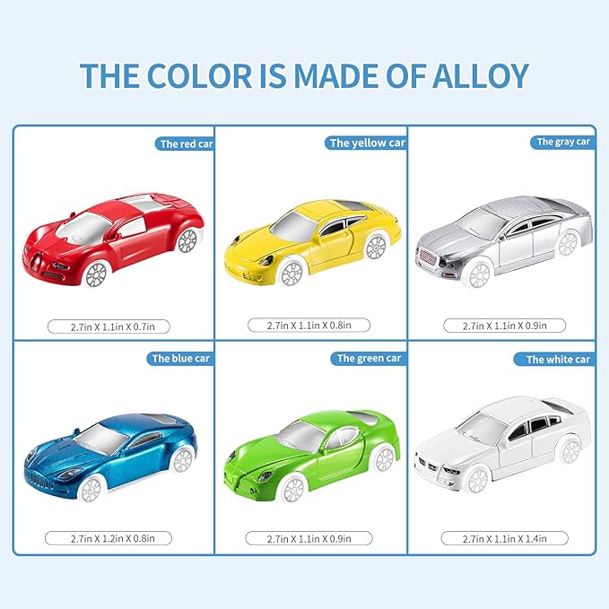 Toddler Toys for 3-9 Years Old Boys Race Model Car 3 4 5 6