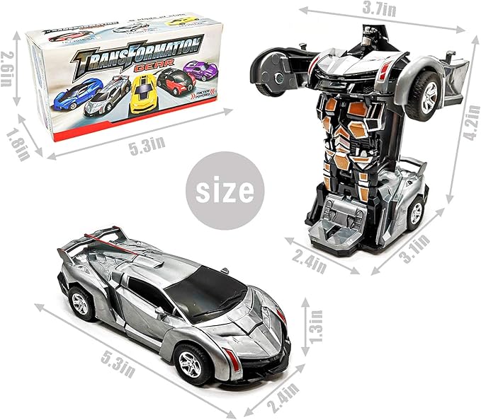 Toy Cars for 2-6 Year Old Boys, Friction Powered Car Truck Toys for 2-8 Year Old Boy 2, 3, 4, 5, 6, 7