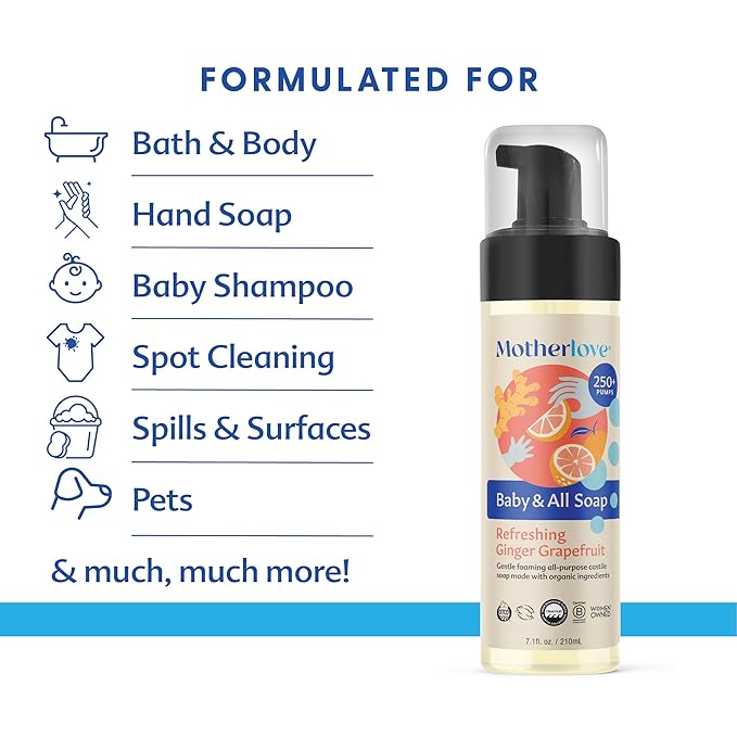 Motherlove Baby & All Soap (2 pack, 7.1 oz) Gentle