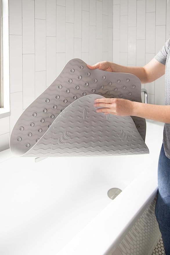 Ubbi Stingray Bath Mat for Baby, Non-Slip