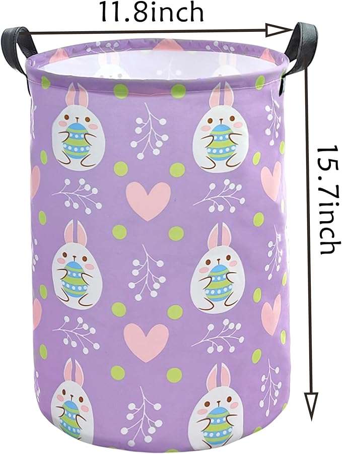 Round Laundry Hamper Storage Basket Organizer Hamper Storage Bins