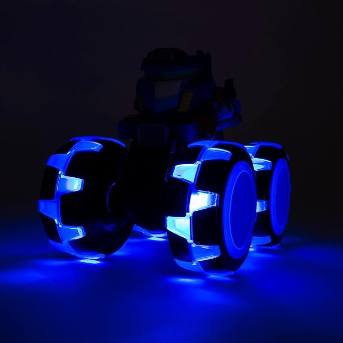 Transformers Optimus Prime Monster Treads – Monster Trucks with Light Up Wheels 3 Years