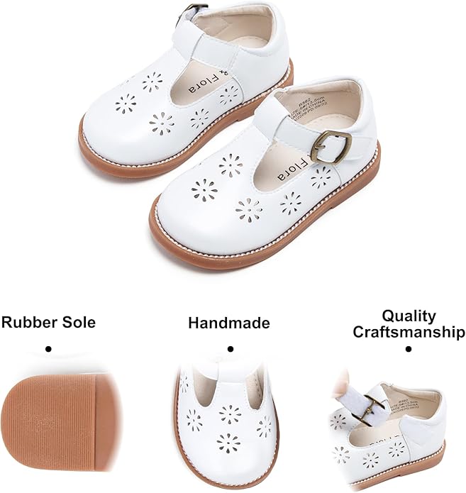 Felix & Flora Toddler Little Girl Mary Jane Dress Shoes