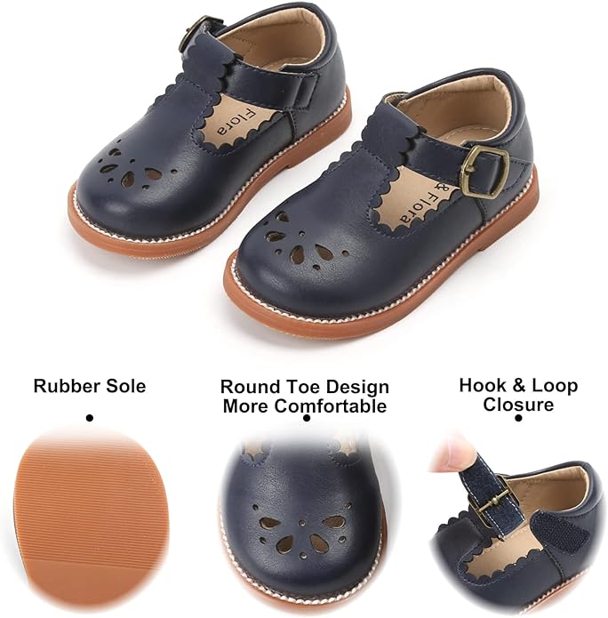 Felix & Flora Toddler Little Girl Mary Jane Dress Shoes