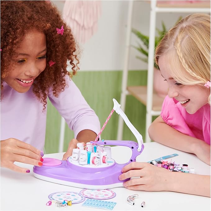 Cool Maker, KumiKreator Bead & Braider Friendship Necklace and Bracelet Making Kit, Arts and Crafts Kids Toys for Girls Ages 8 and up