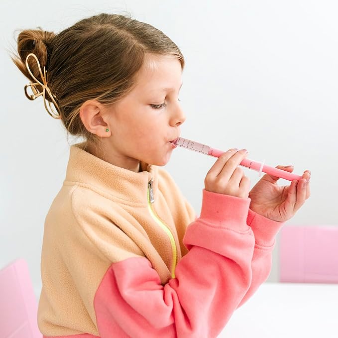 Ryan & Rose Cutie Dose - Baby Medicine Dispenser Syringe For Children Medicine Syringes For Children Medication Dispenser Baby Medicine Syringe Baby Medicine Dropper Baby Syringe 3 Pack