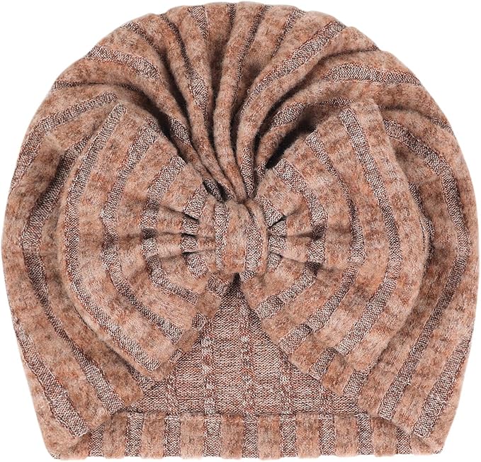 XYX Baby Girl Toddlers Breathable Cotton Hat Newborn Knotted Hat