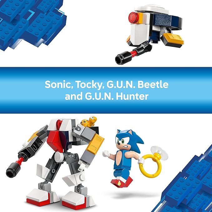 LEGO Sonic The Hedgehog : Sonic’s Campfire Clash, Collectible Gaming Toy for Kids and Video Game Fans, Fun Buildable Playset for Boys and Girls Aged 7 and Up 77001