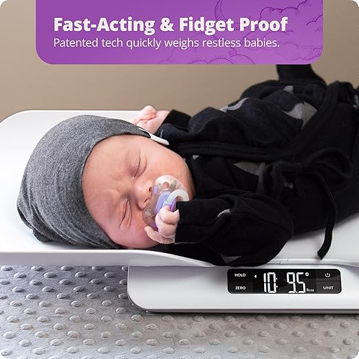 Greater Goods Smart Bluetooth Baby Scale with in-House Algorithm for Wiggly Babies, Infants