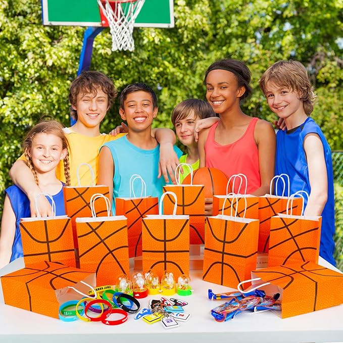 Sport Basketball Theme Party Favors Supplies for Boys Kids Goodie Bags Stuffers for Birthday Party Decorations