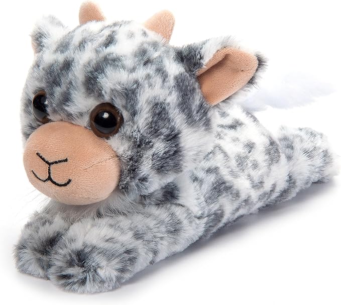 The Petting Zoo Goat Stuffed Animal Plushie Slap Bracelet, Gifts for Kids, Slapstix Wildlife Animals, Goat Plush Toy, 10 inches