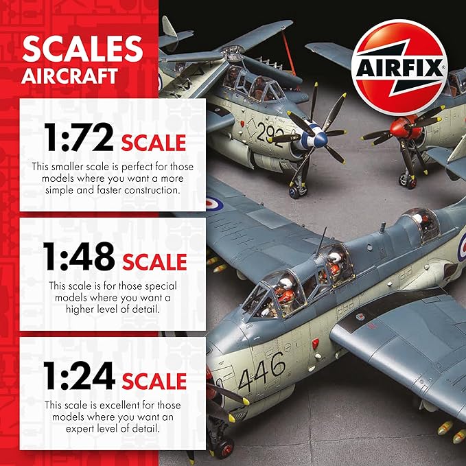 Airfix Model Airplane Kit Gift Set - A06022A Blackburn Buccaneer S.2B Gulf WAR, Plastic Plane Model Kits for Adults & Kids 14+, Skill Level 3, 1:72 Scale WW2 Military Aircraft Models