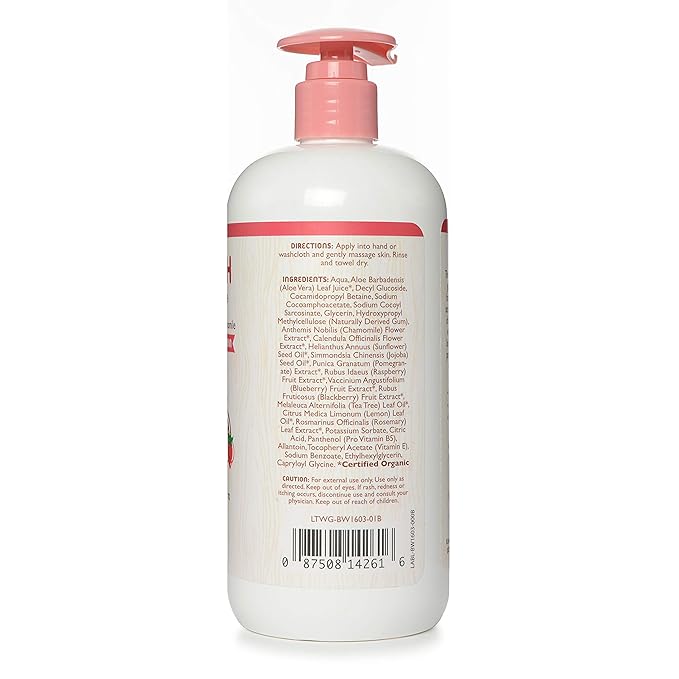 Little Twig 2-in-1 Baby Wash, Hypoallergenic Body Wash with Organic Ingredients 17 fl. 2)