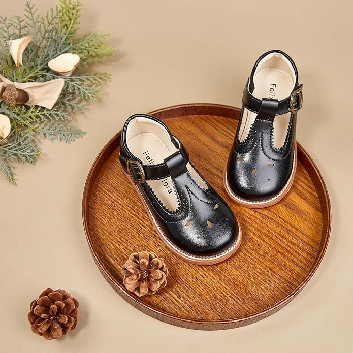 Felix & Flora Toddler Little Girl Mary Jane Dress Shoes