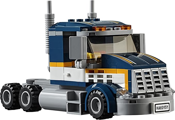 LEGO City Great Vehicles Dragster Transporter 60151