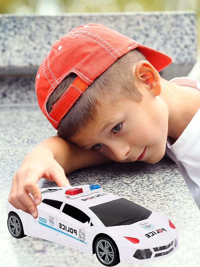 Toy Cars, Police Car Toys for Boys 3-5