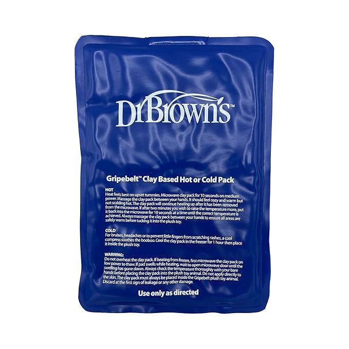 Dr. Brown's Infant Gripebelt Heated Belly Band, Soothe Baby's Tummy with Gentle Warmth and Compression 0m+