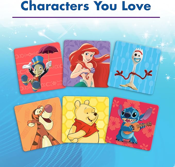 Wonder Forge Disney Classic Characters Matching Game | Fun Learning Toy for Kids Ages 3-5 | Engaging Memory Skills Game | Features Beloved Disney Icons