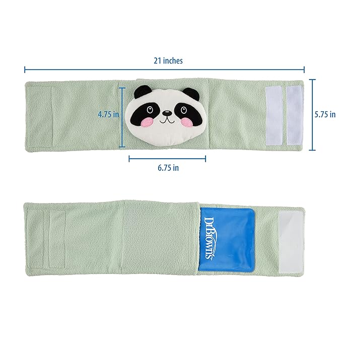 Dr. Brown's Infant Gripebelt Heated Belly Band, Soothe Baby's Tummy with Gentle Warmth and Compression 0m+