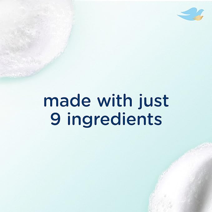 Baby Dove Baby Foaming Wash Fragrance Free Moisture 4 Count 13.5 fl.