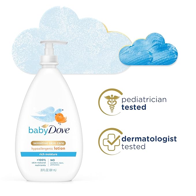 Baby Dove Sensitive Skin Care Baby Wash Rich Moisture For