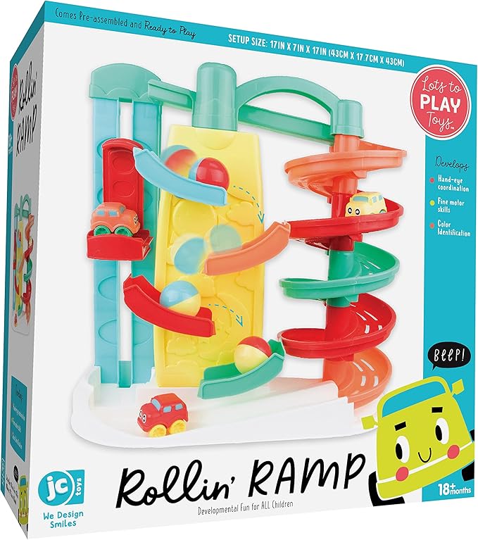 Lots to Play Toys - Rollin Ramp Car Park Gift Set