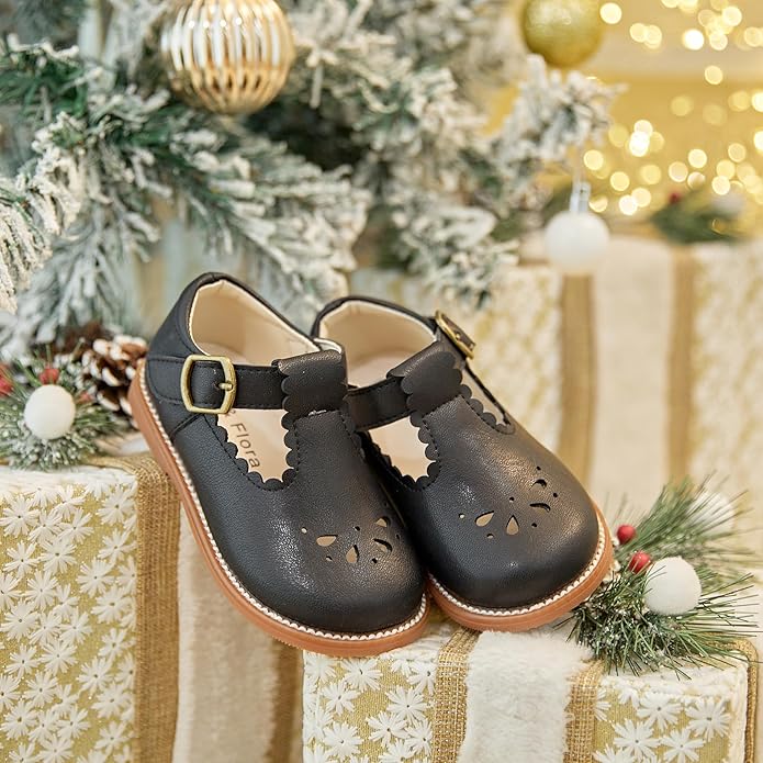 Felix & Flora Toddler Little Girl Mary Jane Dress Shoes