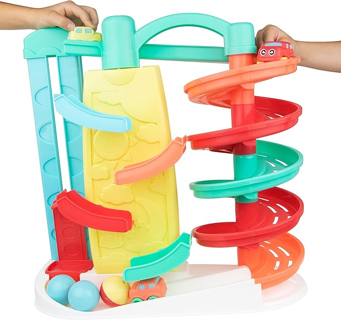 Lots to Play Toys - Rollin Ramp Car Park Gift Set