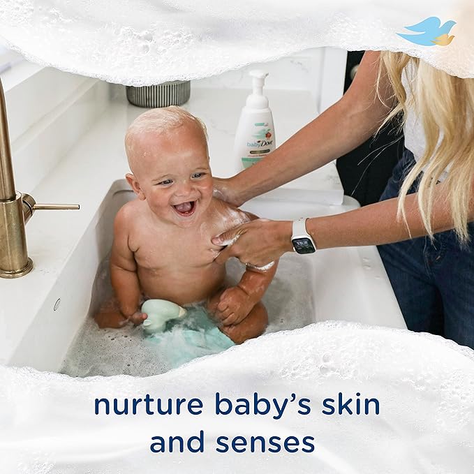 Baby Dove Baby Foaming Wash Fragrance Free Moisture 4 Count 13.5 fl.