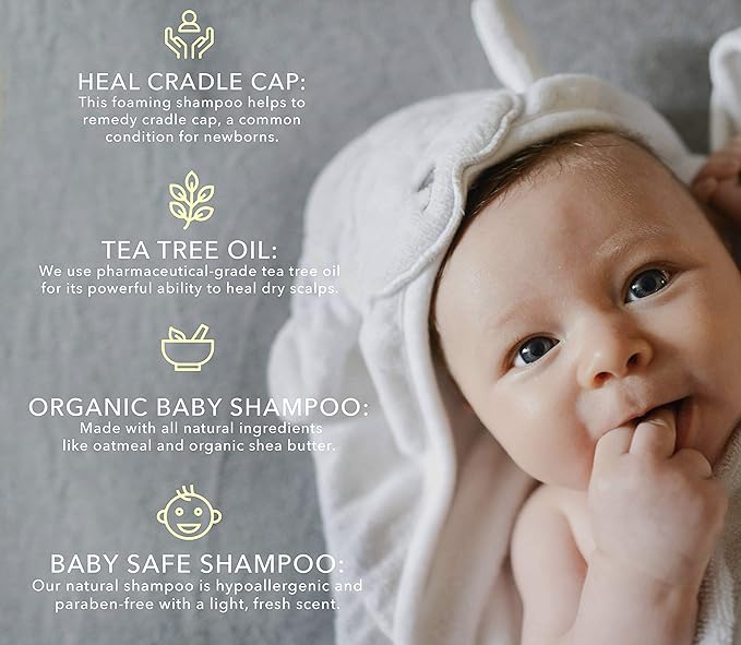 Bella B Bee Gone Cradle Cap Baby Shampoo (2-Pack), Treatment