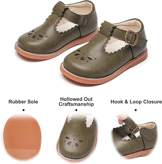 Felix & Flora Toddler Little Girl Mary Jane Dress Shoes
